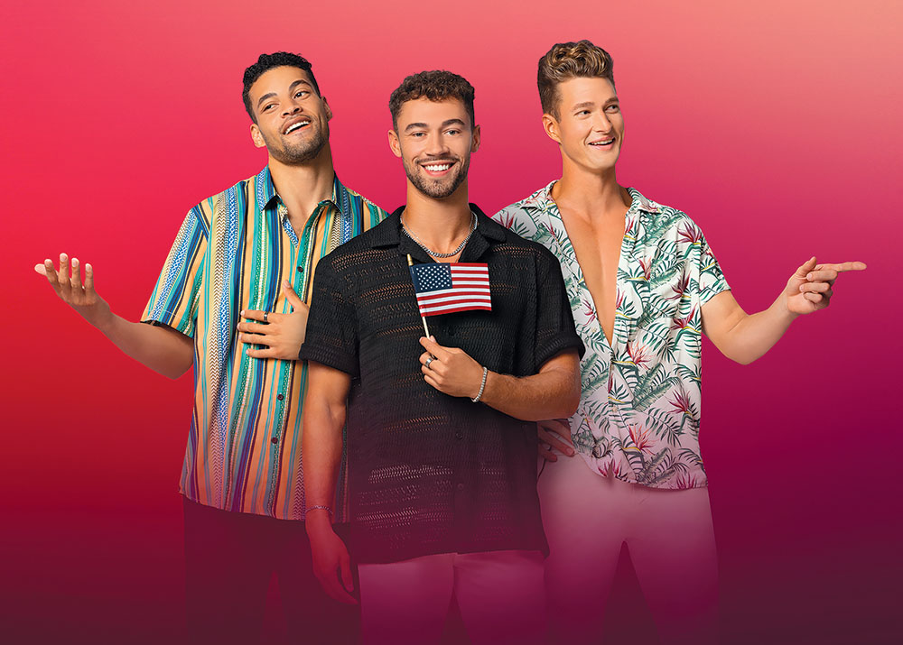 Worlds collide in TLC’s new relationship-based reality series Love & Translation. The three singles looking for love in the inaugural season of Love & Translation (L-R): Kahlil, 24, Dylan, 21, and Tripp, 30.