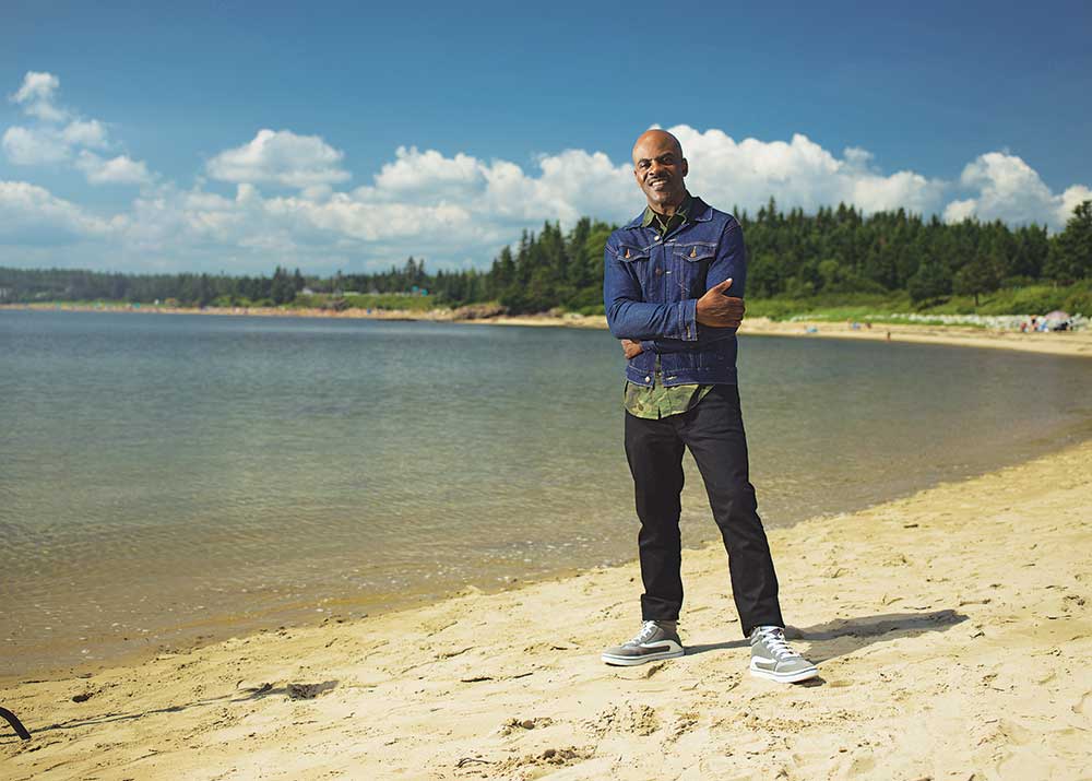 Race Against the Tide on CBC. Pictured: Maestro Fresh Wes.