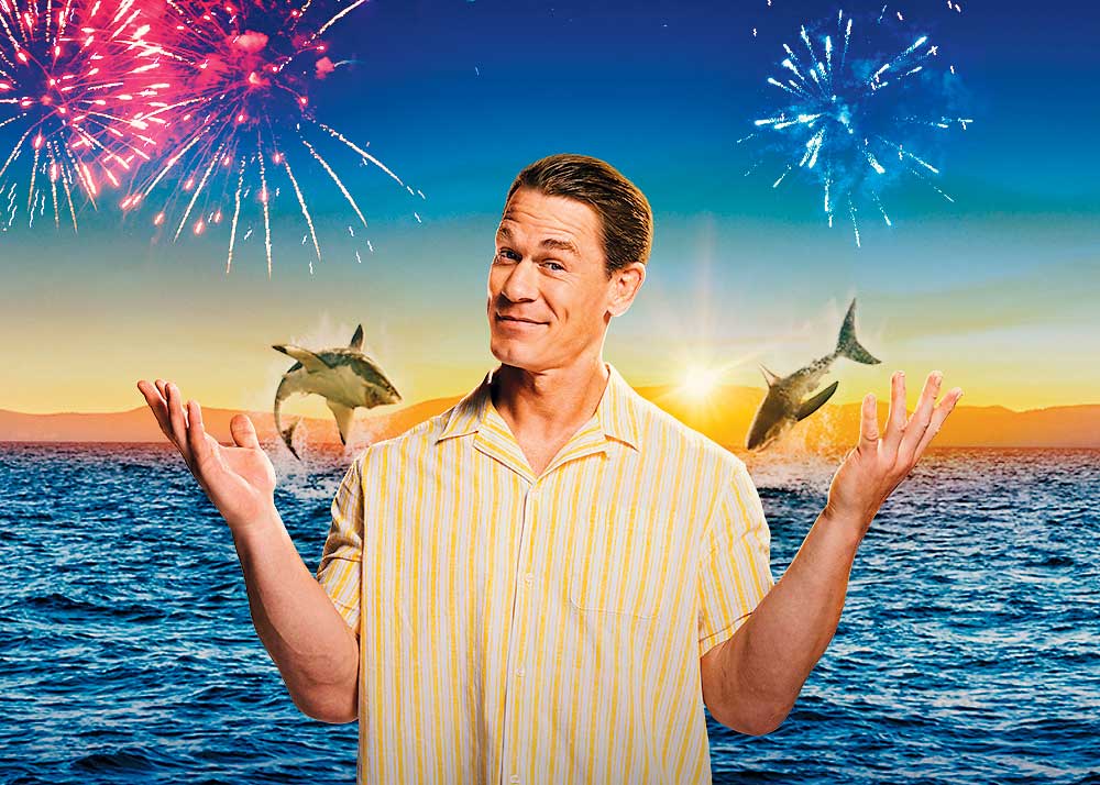 Shark Week on Discovery. Pictured: John Cena, host if Discovery’s Shark Week.