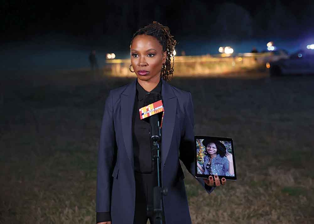 Found on City & NBC. Pictured: Shanola Hampton as victim-recovery specialist Gabi Mosely. 