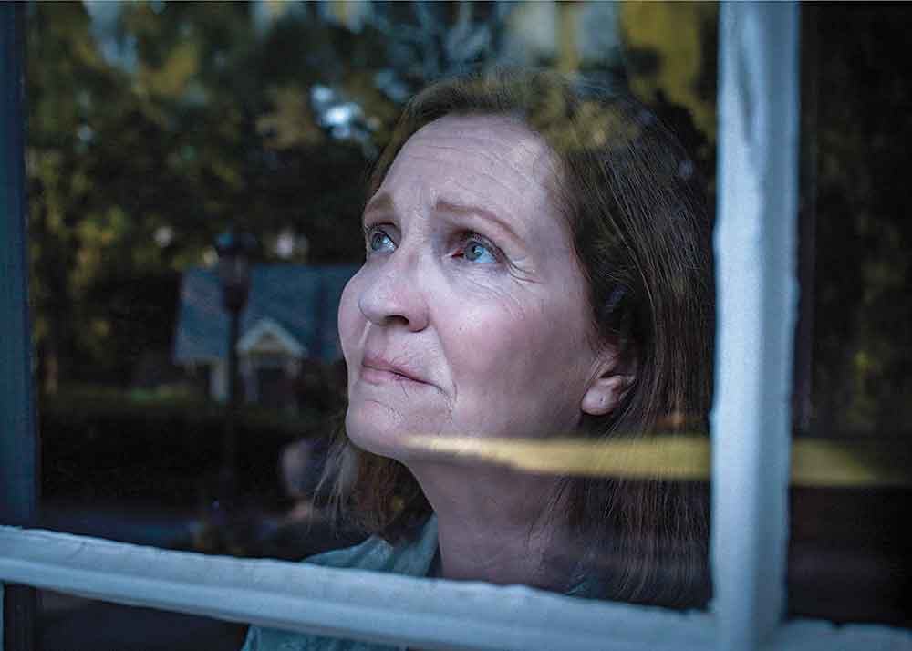 Zero Day on Netflix. Pictured: Joan Allen as Sheila Mullen.