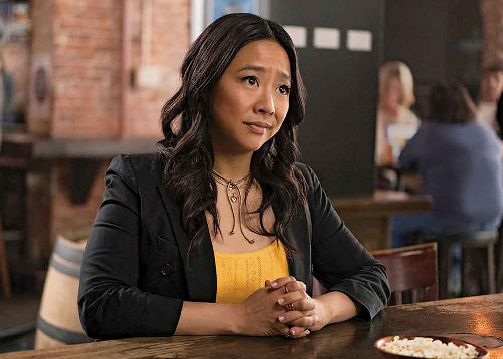 Laid on W Network. Pictured: Stephanie Hsu stars as Ruby, who finds herself in the midst of a weird mystery when her exes begin dying, in the order she slept with them.