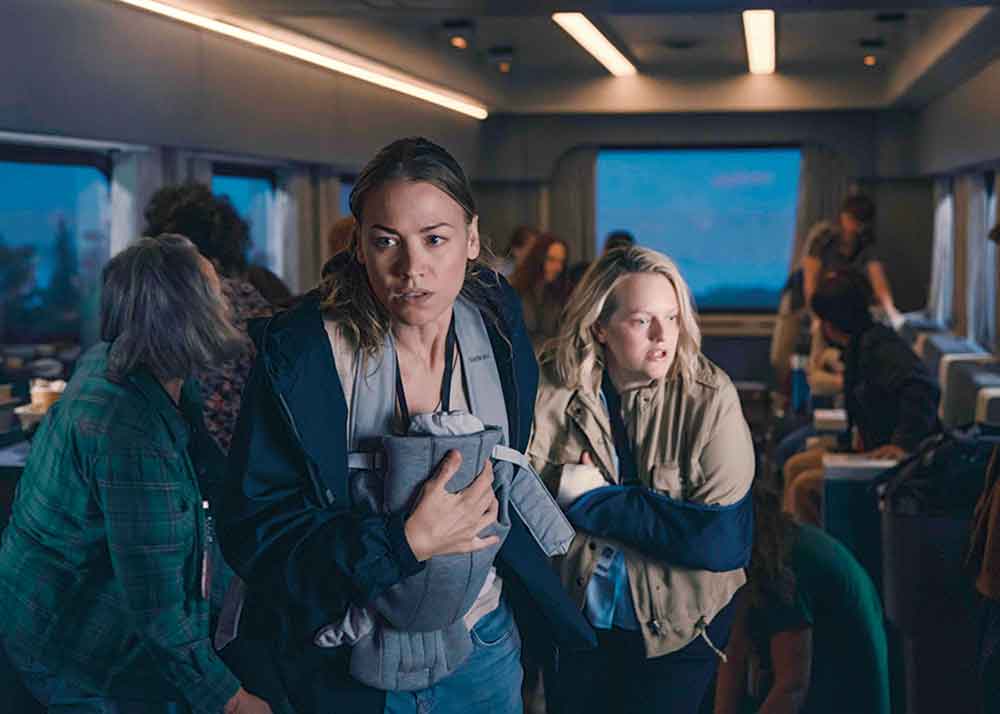 The Handmaid’s Tale on CTV Drama. Pictured: Serena Joy (Yvonne Strahovski) and her former handmaid June (Elisabeth Moss).