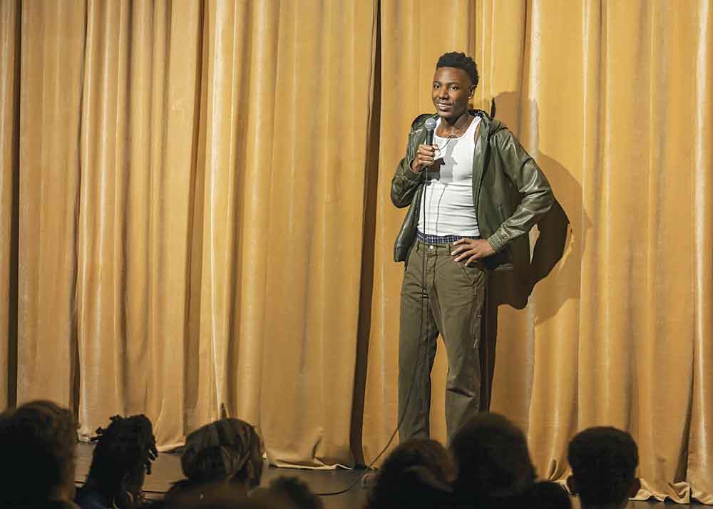 Jerrod Carmichael: Don’t Be Gay on HBO Canada. Pictured: Jerrod Carmichael