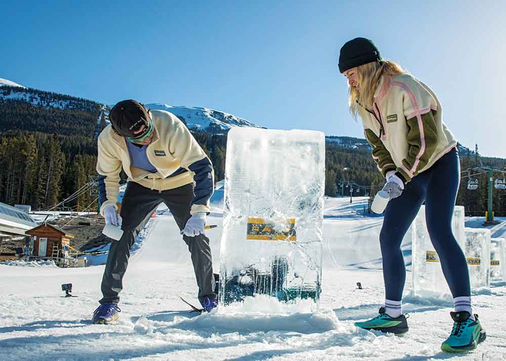 The Amazing Race Canada on CTV. Pictured: Brendan McDougall and Sam May competed as halves of separate teams in previous editions, but return for season 11 as a dating couple.