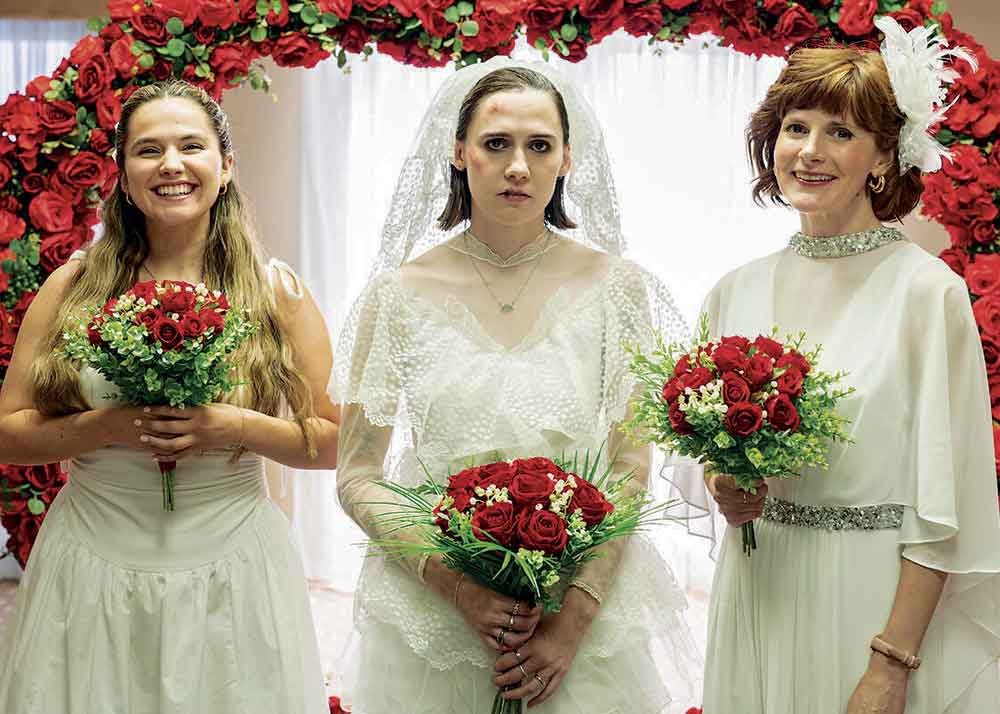Such Brave Girls on Crave1: Pictured: Kat Sadler, Lizzie Davidson, Louise Brealey.