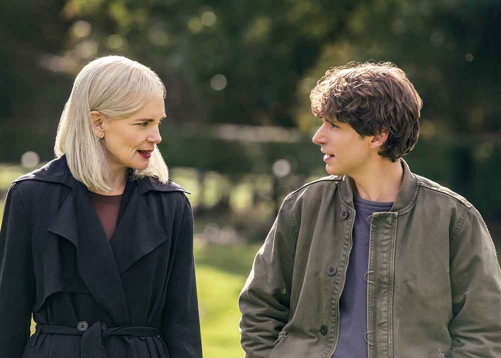 Talamasca: The Secret Order on AMC. Pictured: Elizabeth McGovern and Nicholas Denton.