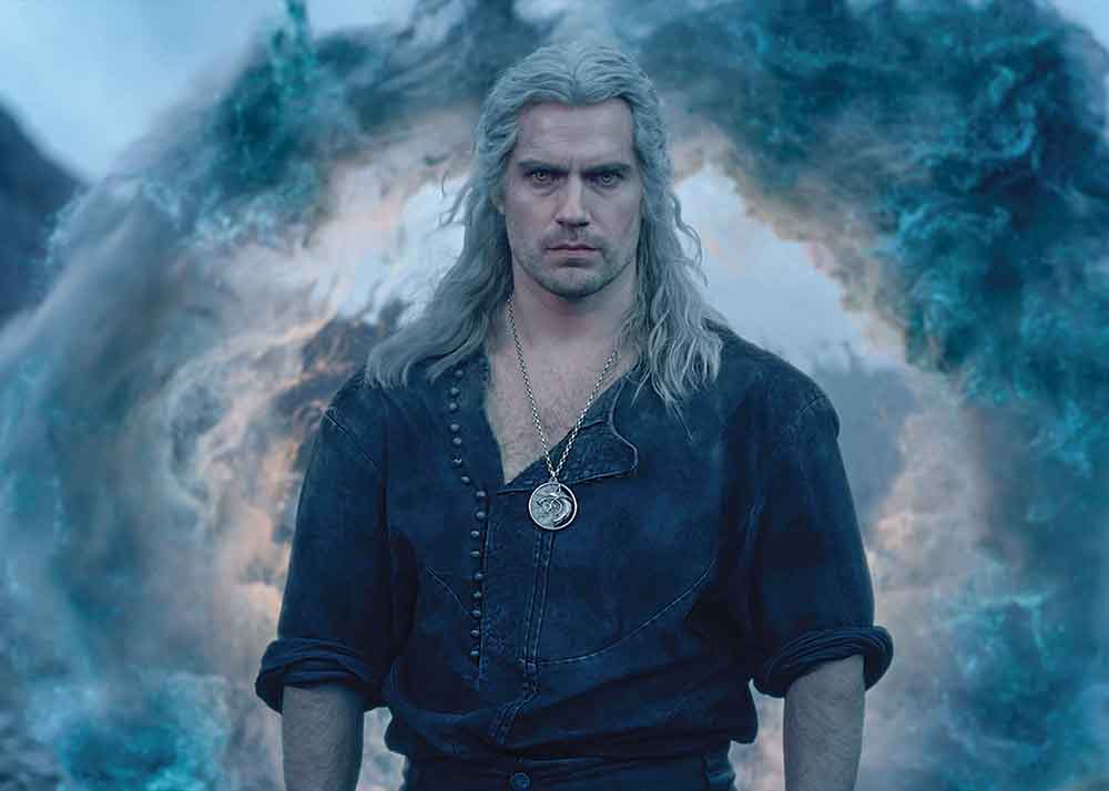 The Witcher on Netflix. Pictured: Original star Henry Cavill in the role of monster slayer Geralt of Rivia.