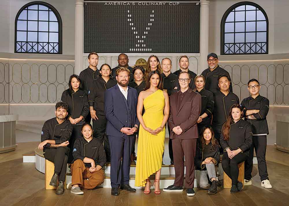 America’s Culinary Cup on Global & CBS. Pictured: America's Culinary Cup gathers 16 of the nation's most acclaimed chefs.