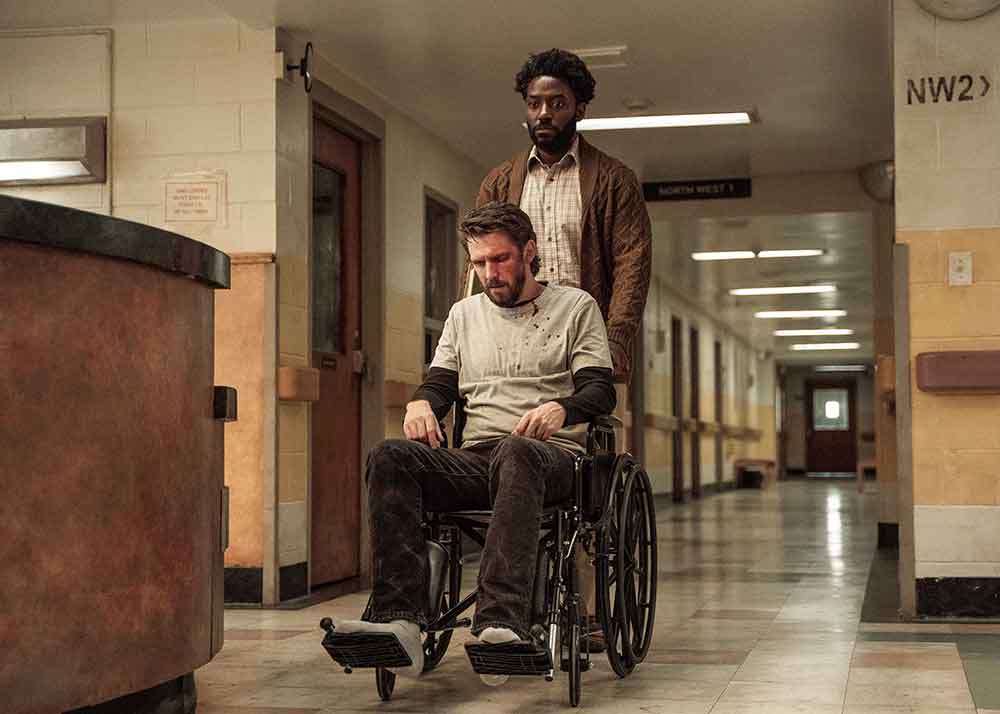 The Terror: Devil in Silver on AMC+. Pictured: Peter “Pepper” Coffin (Dan Stevens) has been placed on a 72-hour psychiatric hold in New Hyde Hospital.