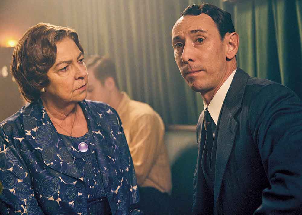 Grantchester on Masterpiece on PBS. Pictured: Leonard Finch (Al Weaver) finds himself taking on a new role in season 11.
